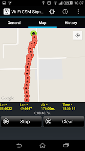 Wi-Fi GSM Signals Tracker - náhled
