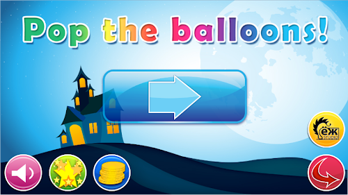Android application Balloon pop screenshort
