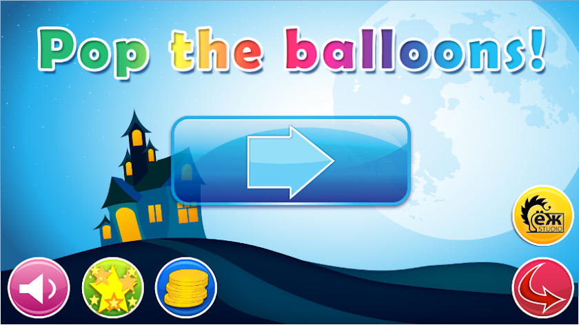 Balloon pop Screen 1