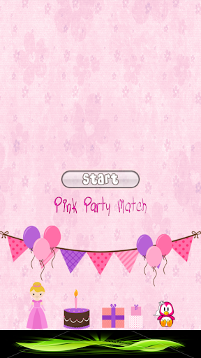 Pink Party Match Game