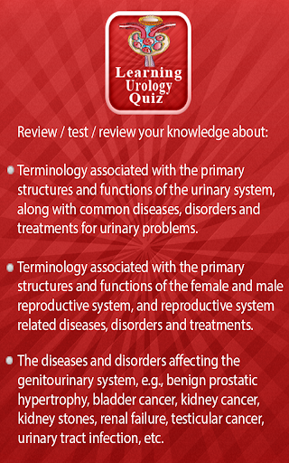 Learning Urology Quiz