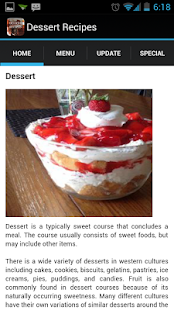 Dessert Recipes Screenshots 0