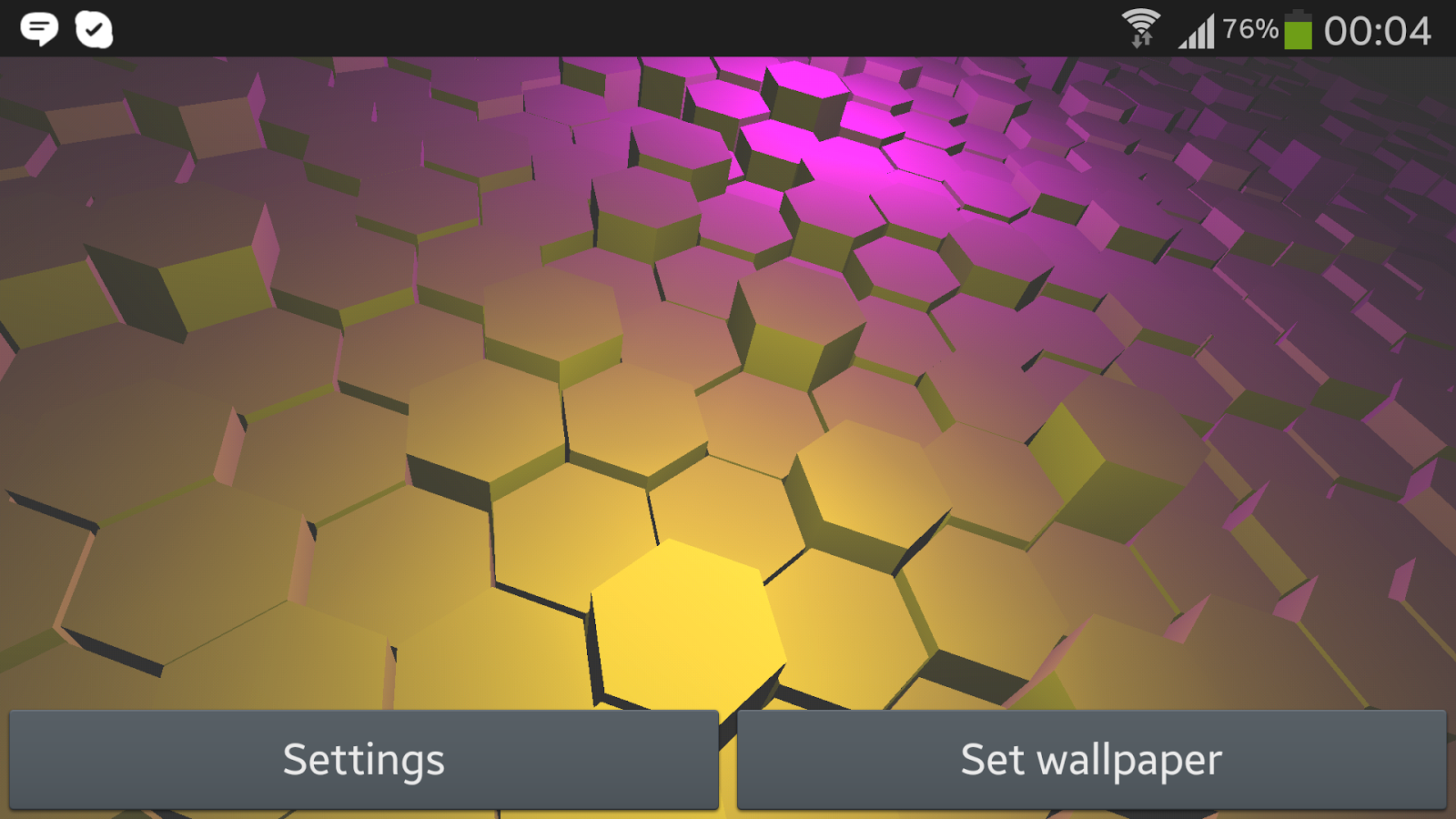 Honeycomb 3D Live Wallpaper Apl Android Di Google Play