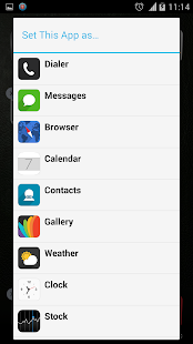 MX launcher - screenshot thumbnail