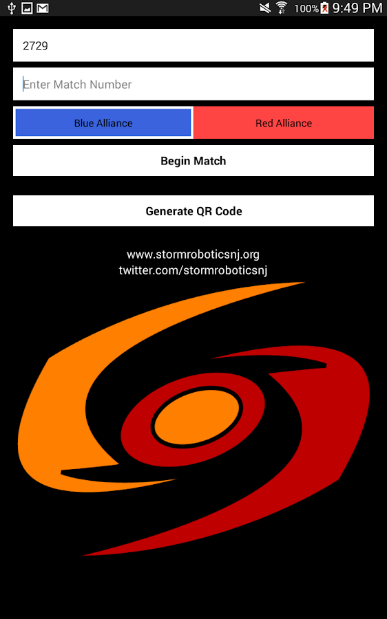    FRC Scouting Radar 2015 User- screenshot  