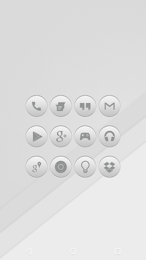 Minimal White - Icon Pack