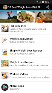 10 Best Weight Loss Diet Plans - Android Apps on Google Play
