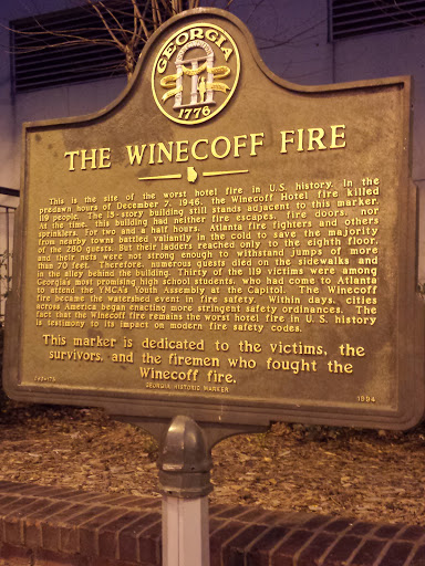 Winecoff Fire