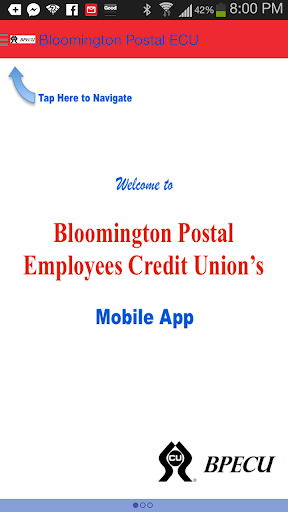 Bloomington Postal ECU App