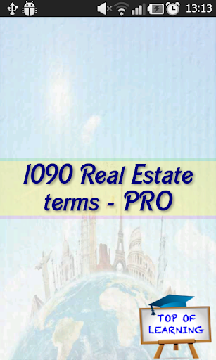 Real Estate Terms Definition