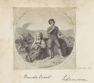 Fotoreproductie van een prent naar een schilderij van Adolph Tidemand