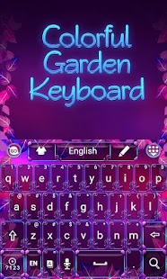 Colorful Garden Go Keyboard Screenshots 1