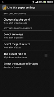 Gravity Live Wallpaper Screenshots 0
