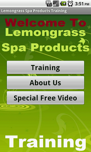 in Lemongrass Spa Products Biz