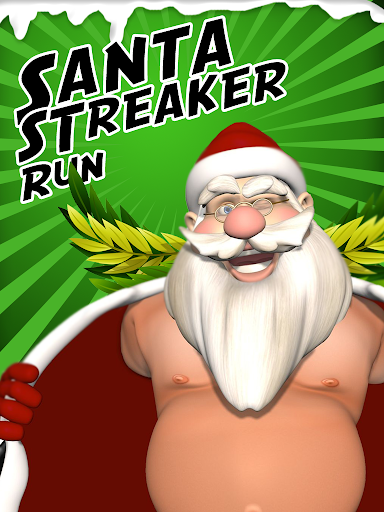 Santa Streaker Christmas Game