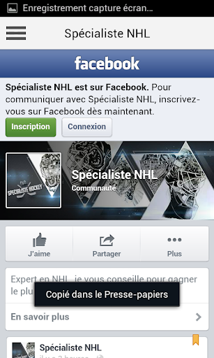 Spécialiste Hockey