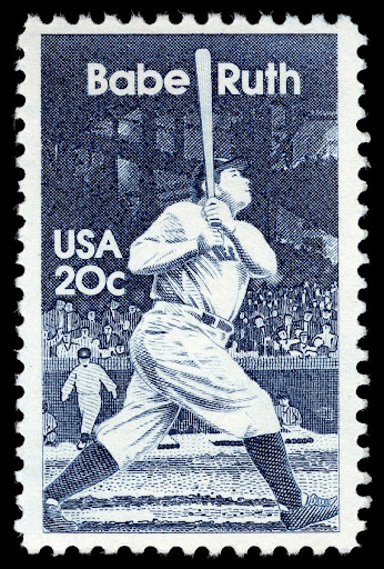 Image result for babe ruth stamp