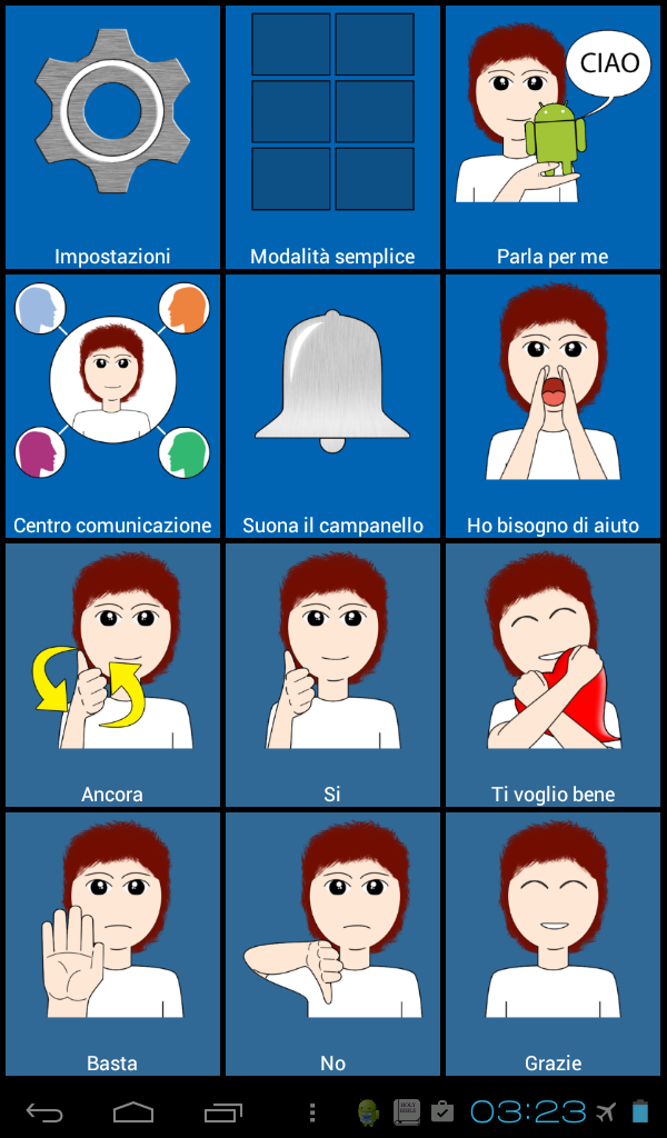 Android application Virginia helps the disabled screenshort