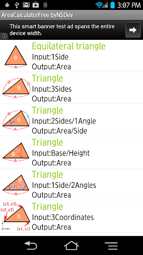 Area Calculator byNSDev