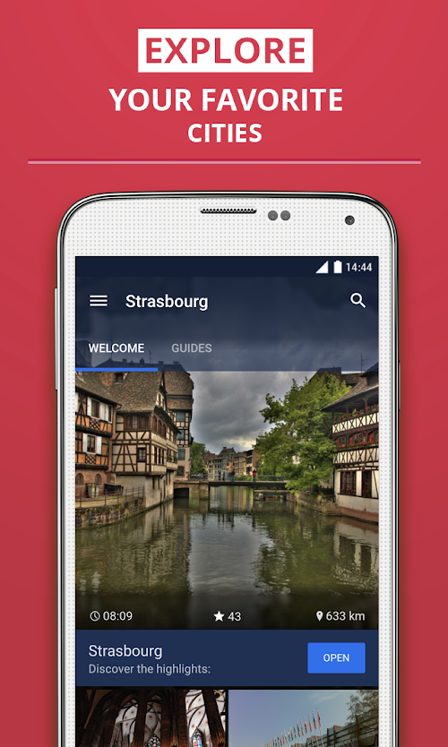 Android application Strasbourg Premium Guide screenshort