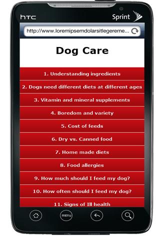 【免費書籍App】Dog Care Free-APP點子