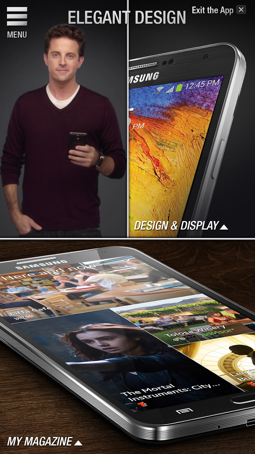 US GALAXY NOTE 3 RETAIL MODE Screen 2