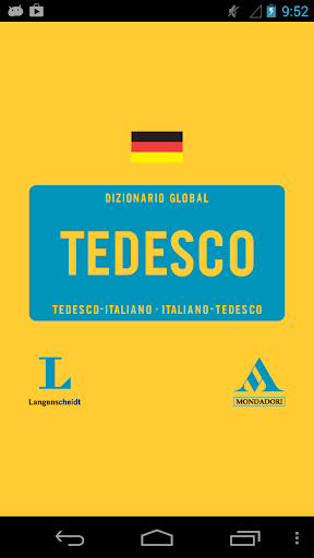 Tedesco-Italiano Dizionario