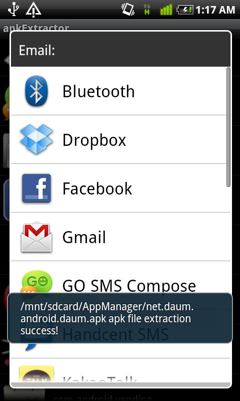 Apk Extractor - screenshot