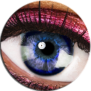 Eye scanner mobile app icon