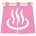 混浴めぐり　関東版 logo