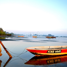 Just Rest by Azim Azri - Transportation Boats