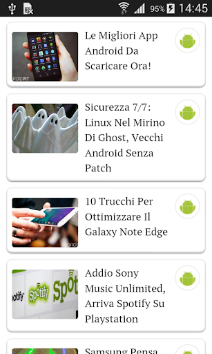 【免費新聞App】Notizie Android Italia-APP點子