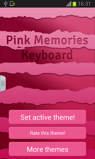 粉紅色的回憶鍵盤