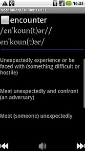 Vocabulary Trainer TOEFL Screenshots 1