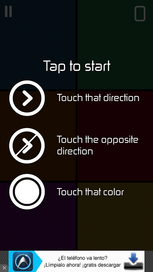 Touch Colors - screenshot