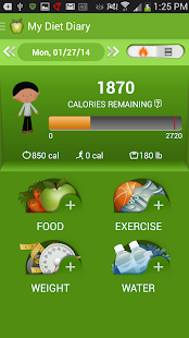My Diet Diary Calorie Counter - screenshot thumbnail