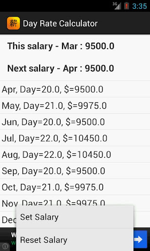 Day Rate Calculator