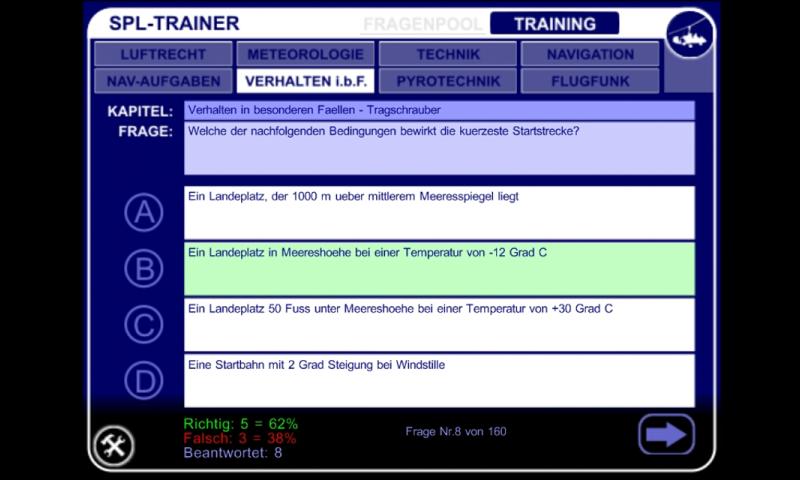 SPL Trainer Screen 2