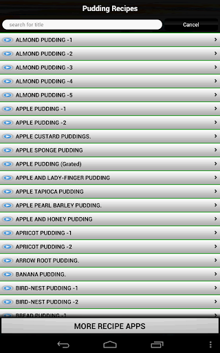 【免費生活App】Pudding Recipes (desserts)-APP點子
