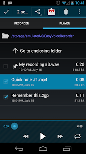 Easy Voice Recorder Pro - screenshot thumbnail