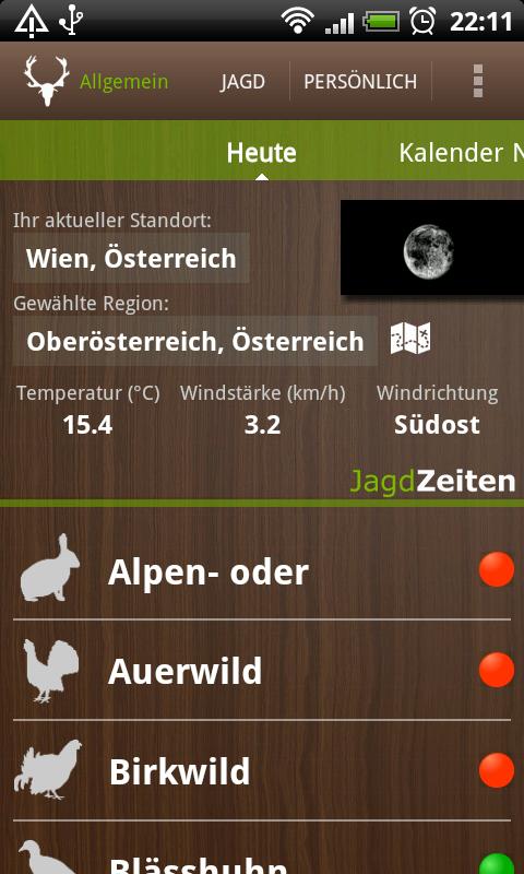 JagdFreund.at Screen 1