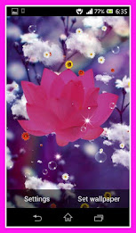 Lotus Live Wallpaper by technosoft poster 18