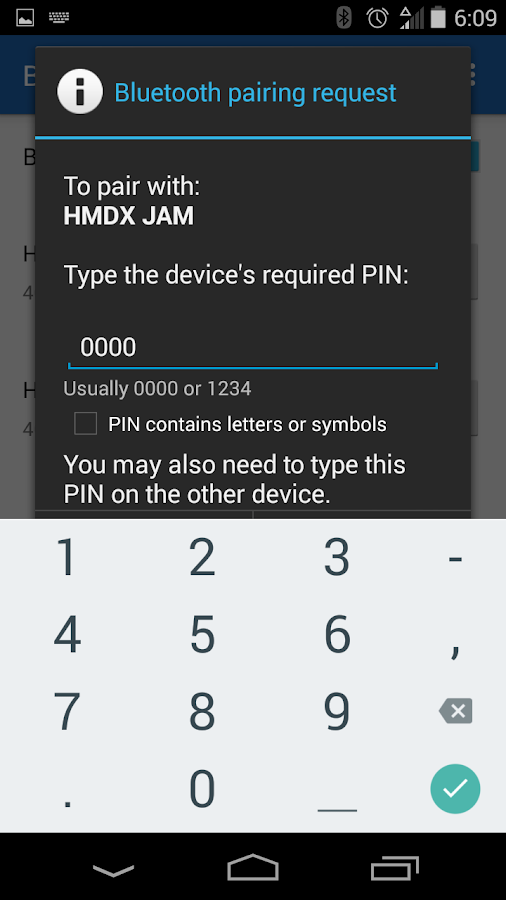 how to pair a bluetooth device in android