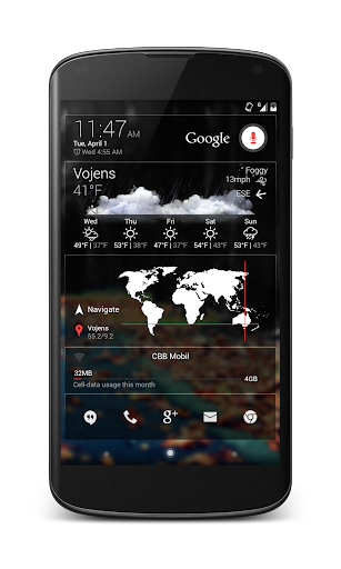 BLTR Skin for Zooper Widget