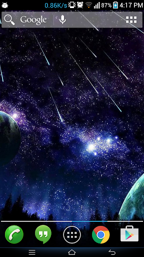 Night Sky Live Wallpaper