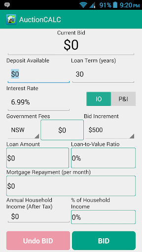 Auction Calculator AU Pro