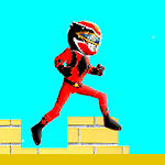 Red Rangers Jumping Game Apk