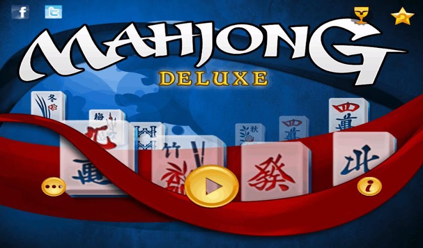 Mahjong Deluxe HD Screen 1
