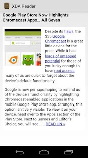Lastest XDA Reader APK for Android