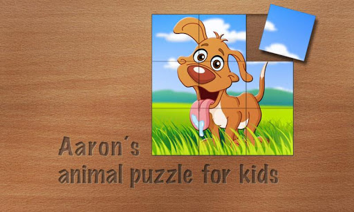Aaron's Animal Puzzle for Kids